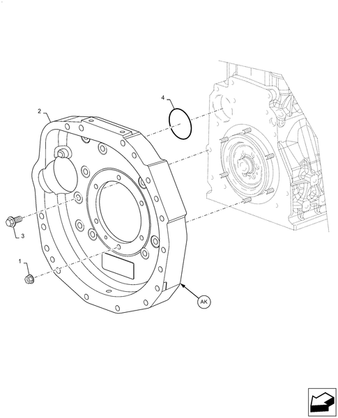 Workmaster 70-10.103.AH[02] - VAR - 338176081, 338176082, 338177082, 338177084, BELL HOUSING ; (Var) 338176081, 338176082, 338177082, 338177084