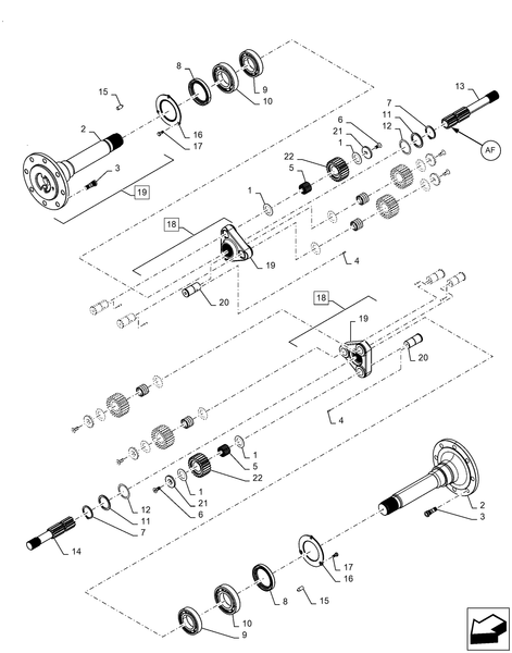 Workmaster 70-27.120.AF[02] - VAR - 337893081, FINAL DRIVE, PLANETARY ; (Var) 337893081