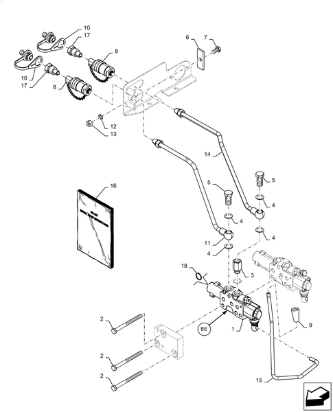 Workmaster 70-35.204.BE[02] - VAR - 337985081, REMOTE CONTROL VALVE,  WITH KICKOUT FEATURE ; (Var) 337985081
