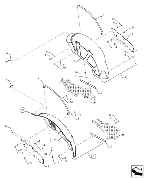 Workmaster 70-90.116.AC[01] - VAR - 337906081, FENDER ; (Var) 337906081