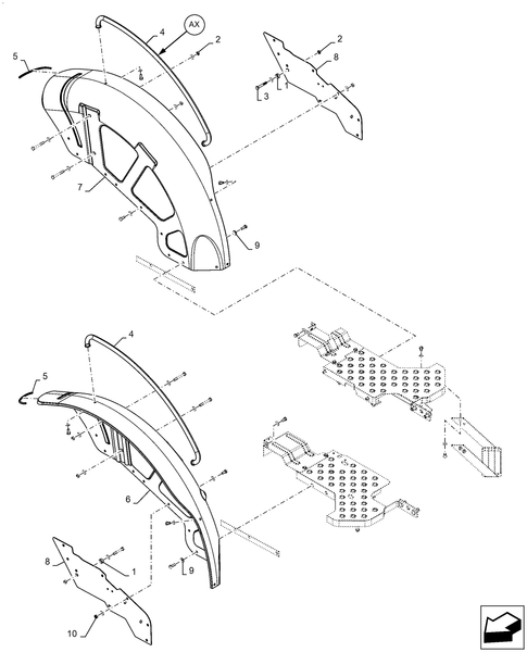Workmaster 70-90.118.CB[03] - VAR - 344314083, 344314084, 392296083, 392296084, FOOT BOARD, FENDERS CASE ; (Var) 344314083, 344314084, 392296083, 392296084