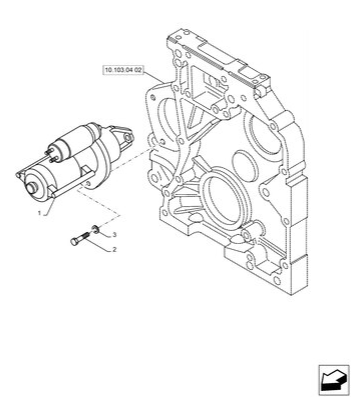 Workmaster 75 (10-16)-55.201.AE[01] - STARTER MOTOR