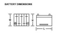 86109297DS DRY BATTERY