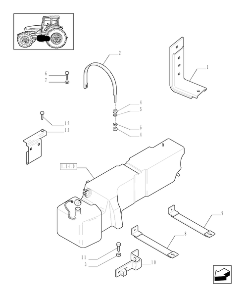 TM120-1.14.7[01] - FUEL TANK SUPPORT
