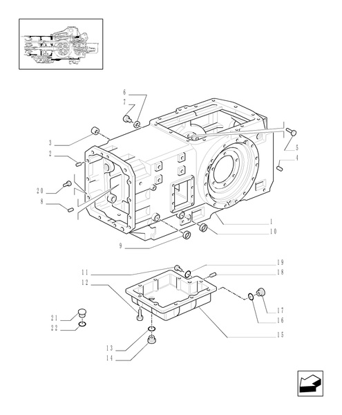 TM140-1.21.0[03] - HOUSING , GEARS