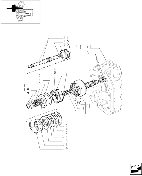 TM140-1.80.7[01] - PTO, CLUTCH