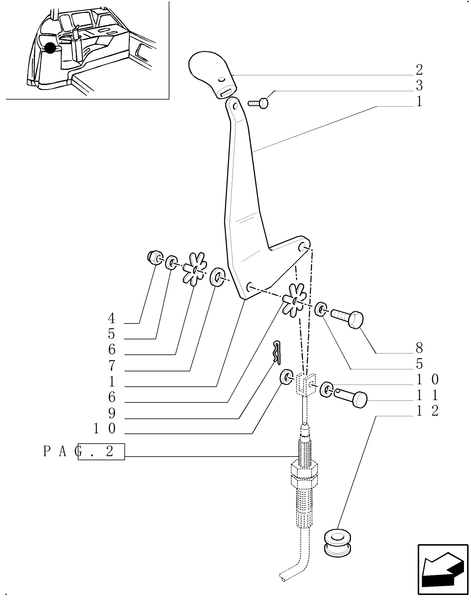 TM140-1.95.4[01] - ACCELERATOR CONTROL LINKAGE