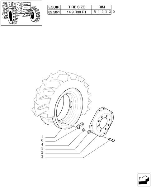 TM140-82.00[06] - 4WD DRIVING WHEELS