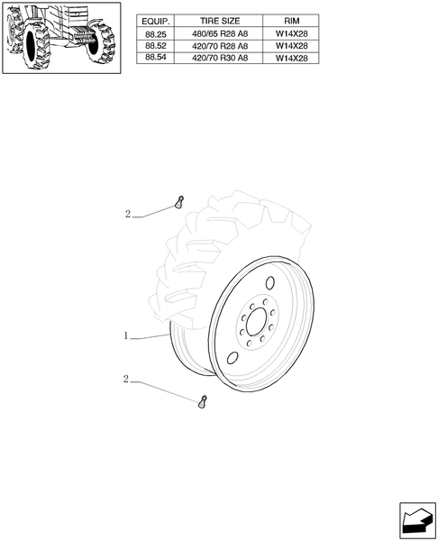 TM140-82.00[10] - 4WD DRIVING WHEELS