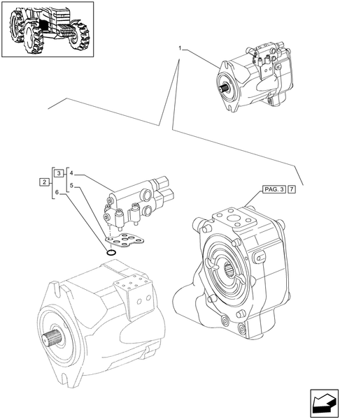 TM175-1.32.8/04A[01] - (VAR.481) 150 L/MIN PUMP CCLS W/EDC - HYDRAULIC PUMP - BREAKDOWN