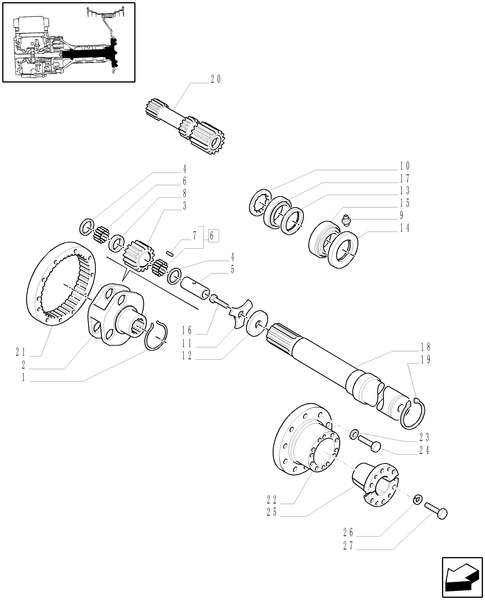 TM175-1.48.1/01 - FINAL DRIVE, GEARS AND SHAFTS
