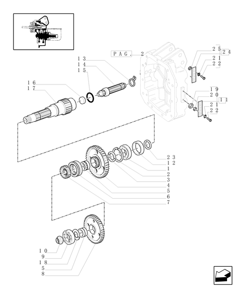 TM175-1.80.1/01[01] - POWER TAKE-OFF 750/1000 RPM