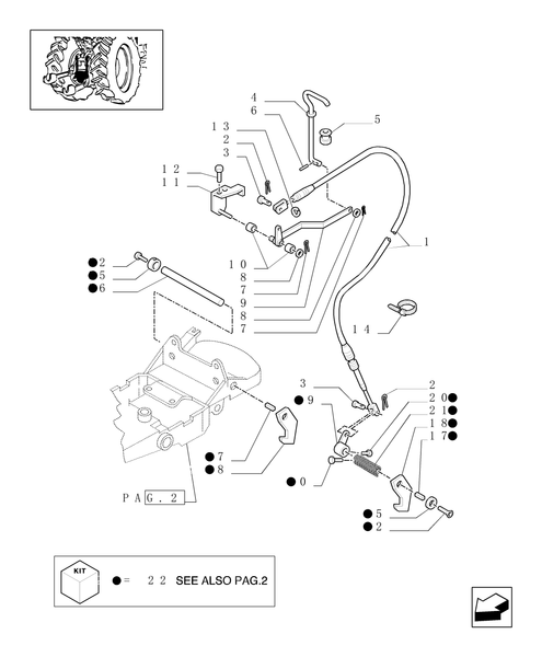 TM175-1.89.3/03[01] - (VAR.898/2) AUTOMATIC HITCH - (WITH 2 ADDITIONAL JACKS)