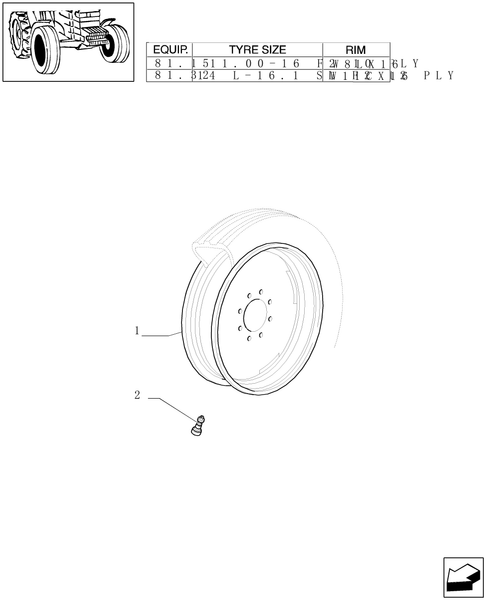 TM175-81.00[02] - 2WD FRONT WHEELS