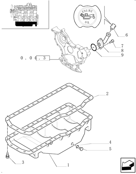 TM190-0.04.2 - OIL SUMP & RELATED PARTS