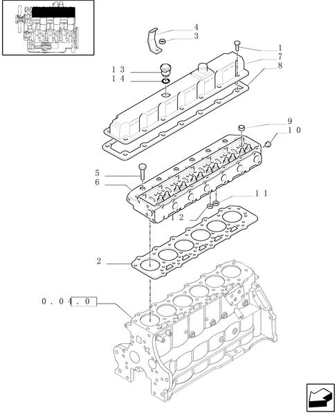 TM190-0.06.0[01] - CYLINDER HEAD & RELATED PARTS