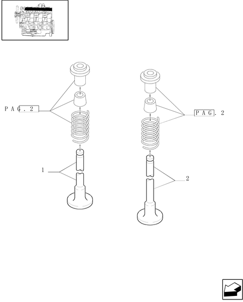 TM190-0.06.0[03] - CYLINDER HEAD, ROCKER ARM, VALVES & RELATED PARTS