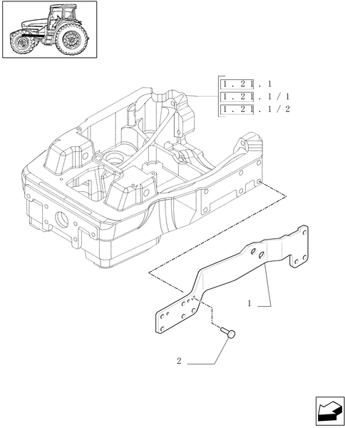TM190-1.21.1/03 - (VAR.245) SIDE RAILS