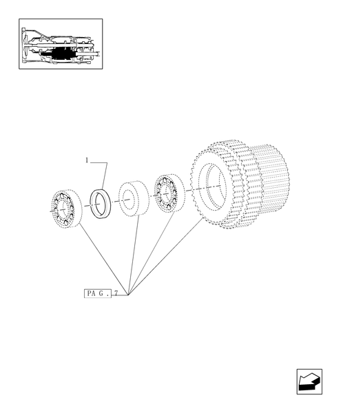TM190-1.28.7/01[10] - CLUTCH ENGAGEMENT