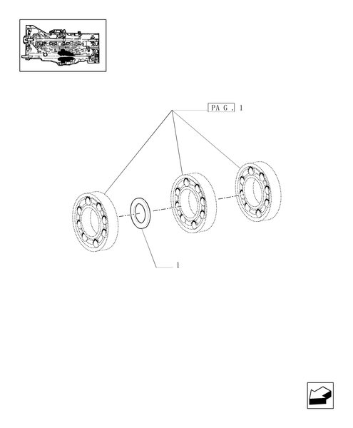 TM190-1.32.1/01[02] - CENTRAL REDUCTION GEARS