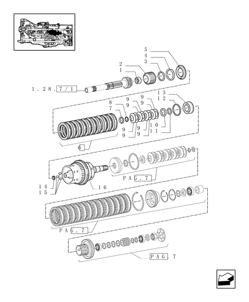 TM190-1.32.1/01[06] - CENTRAL REDUCTION GEARS