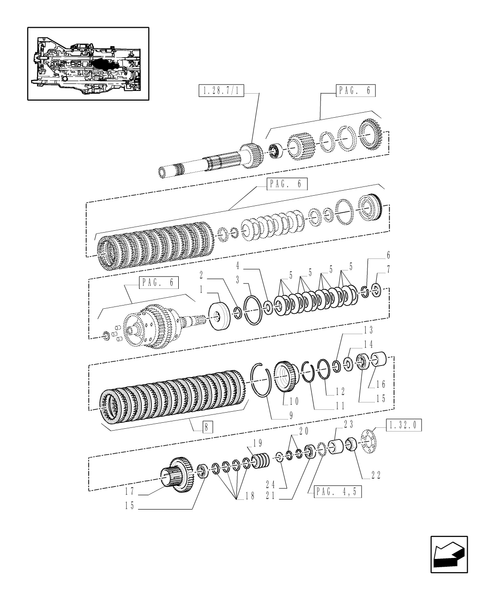TM190-1.32.1/01[07] - CENTRAL REDUCTION GEARS