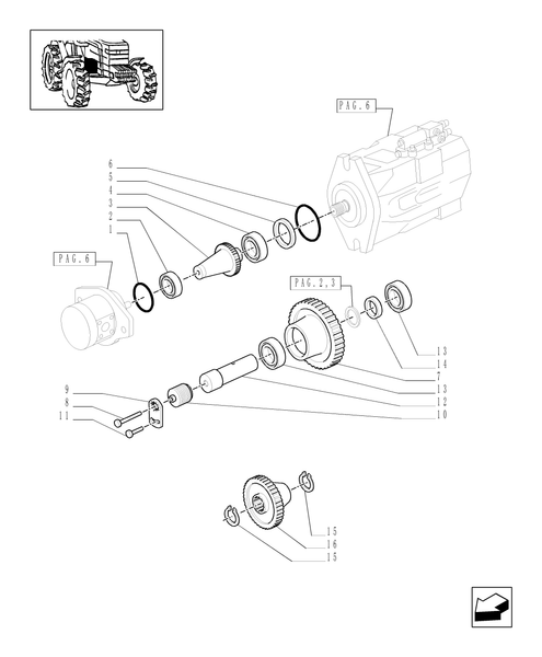 TM190-1.32.8/02[01] - PUMPS FOR HYDRAULIC SYSTEM AND LIFT
