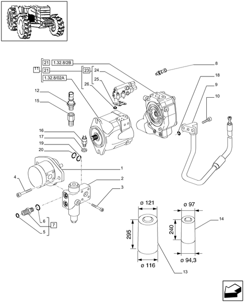 TM190-1.32.8/02[06] - PUMPS FOR HYDRAULIC SYSTEM AND LIFT