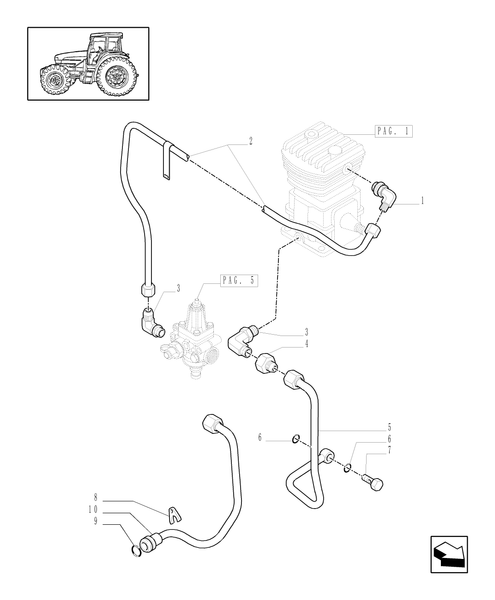 TM190-1.68.6[04] - (VAR.178) TRAILER AIR BRAKE UK - PIPES