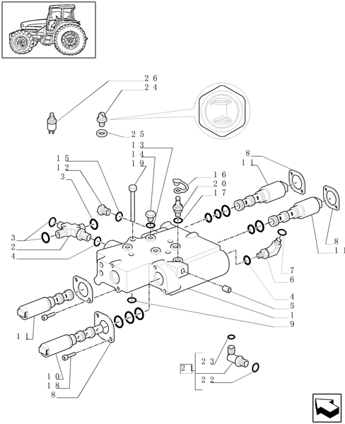 TM190-1.80.7/01[04A] - PTO, CLUTCH - (4WD) - D5497
