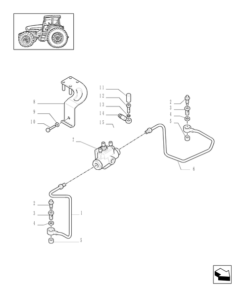 TM190-1.82.713/07[02] - (VAR.396) BRAKING SYSTEM VALVE
