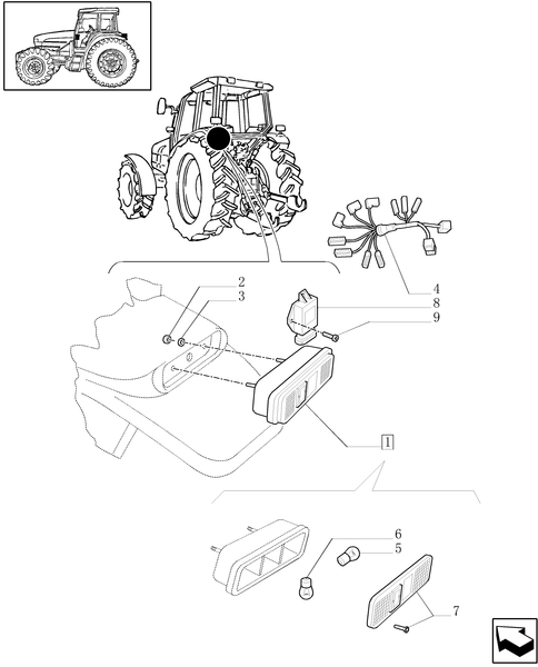 TM190-1.91.7/03 - (VAR.007) NORTH AMERICA VERSION - NASO - LIGHTING