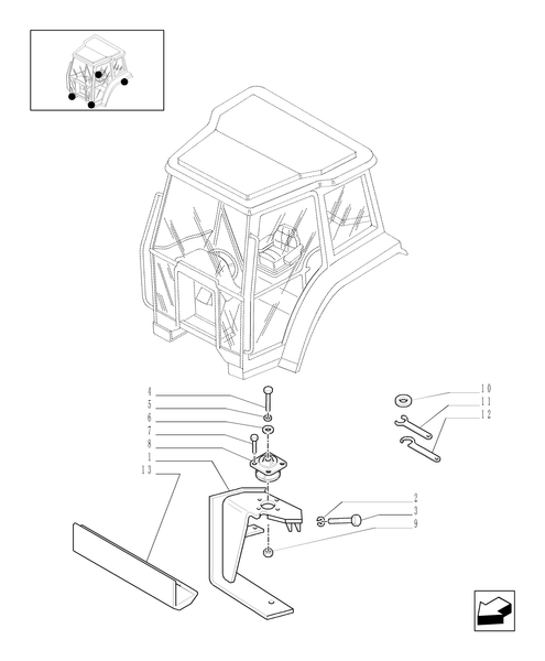 TM190-1.92.6/01[01] - CAB SUPPORTS