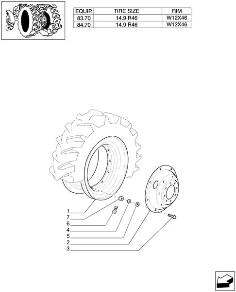 TM190-83.00[08] - DRIVE WHEELS