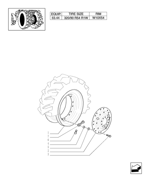 TM190-83.00[09] - DRIVE WHEELS