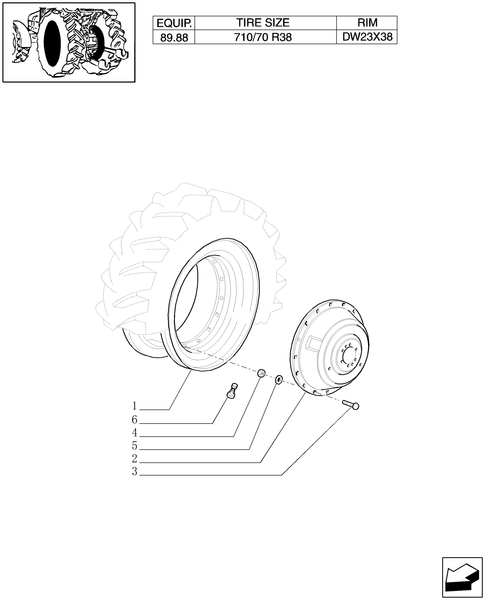 TM190-83.00[15] - DRIVE WHEELS