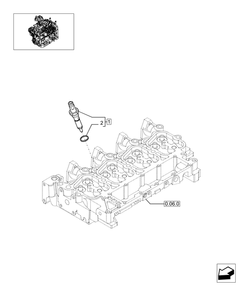 T6010 PLUS-0.14.0[02] - STD + VAR - 330003, 332115, 332116 - INJECTION EQUIPMENT - INJECTOR