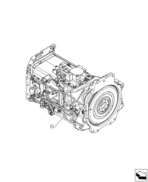 T6010 PLUS-1.20.1[01] - STD - SERVICE KIT, TRANSMISSION