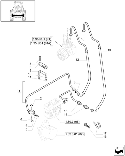 T6010 PLUS-1.42.0/11[01] - STD + VAR - 330835, 331836, 332836, 333836, 335836 - 113 L/MIN CCLS PUMP FOR SPS - POWER STEERING PIPES - END YR 01-DEC-2009 ; (Prod Date) Before 01-Dec-2009