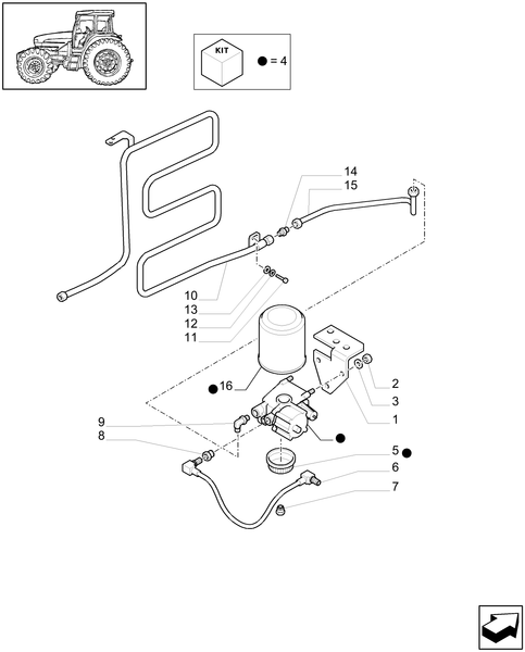 T6010 PLUS-1.68.6[05] - VAR - 332727, 332737, 332739, 333727, 333739, 339737 - TRAILER AIR BRAKE - AIR DRYER AND PIPES