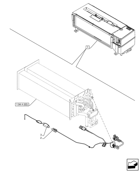 T6010 PLUS-1.75.6[10] - VAR - 332098, AIR CONDITIONER, HIGH PROFILE ROOF, THERMOSTAT, A/C LOW PRESSURE SWITCH