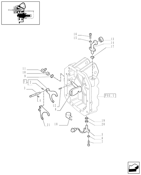T6010 PLUS-1.80.1[02] - STD - POWER TAKE-OFF 540/1000 RPM - CONTROLS