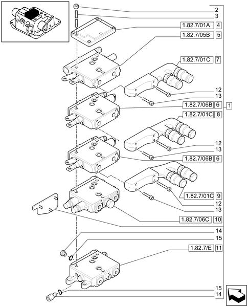 T6010 PLUS-1.82.7/10A - VAR - 333844 - 3 REMOTES (1NC+2CONFIG) FOR CCLS PUMP FOR EDC AND RELEVANT PARTS