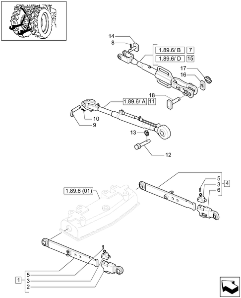 T6010 PLUS-1.89.6/02 - VAR - 330970 - CAT.2 FLEXIBLE LINKS FOR MDC