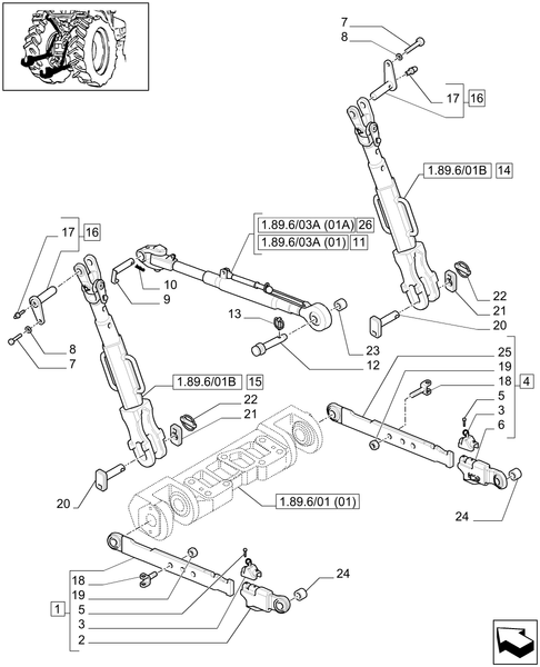 T6010 PLUS-1.89.6/03 - VAR - 331920 - CAT.2/3 FLEXIBLE LINKS FOR EDC AND SPS