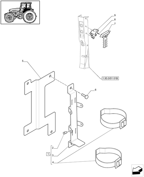 T6010 PLUS-1.90.7 - STD + VAR 336007 - FIRE EXTINGUISHER PREDISPOSITION AND EMERGENCY EXIT HAMMER - D6514