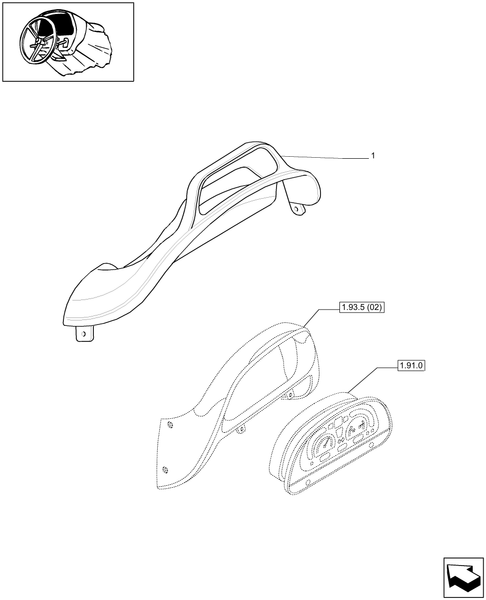 T6010 PLUS-1.91.0/01 - VAR - 330764 - ANALOG/DIGITAL INSTRUMENT WITH ISO IMPLIMENT SOCKET