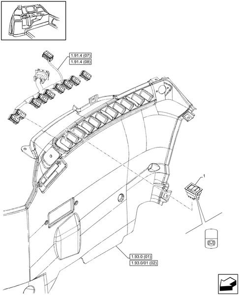 T6010 PLUS-1.91.1[02] - STD - POWER TAKE-OFF - SWITCH