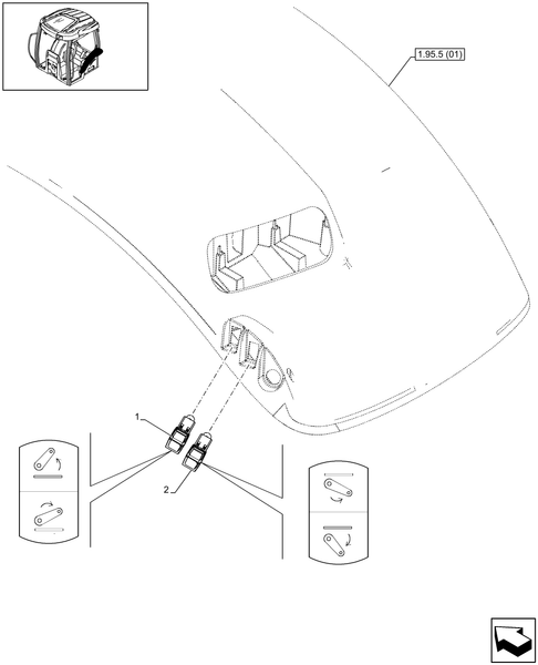 T6010 PLUS-1.91.1[13] - STD + VAR - 330908, 330909, 331841, 331908, 331909 - 3 POINT HITCH, REAR, SWITCH