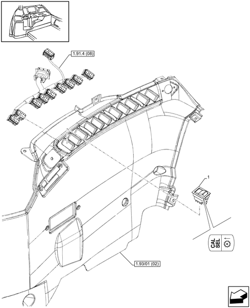 T6010 PLUS-1.91.1/20 - VAR - 330764 - TRANSMISSION, MANUAL/SEMIAUTO, SWITCH